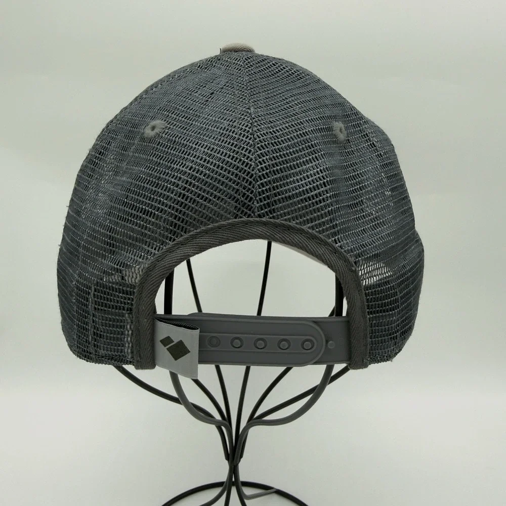 Obermeyer‎ Gray Meshback Baseball Cap Hat Snapback OSFA